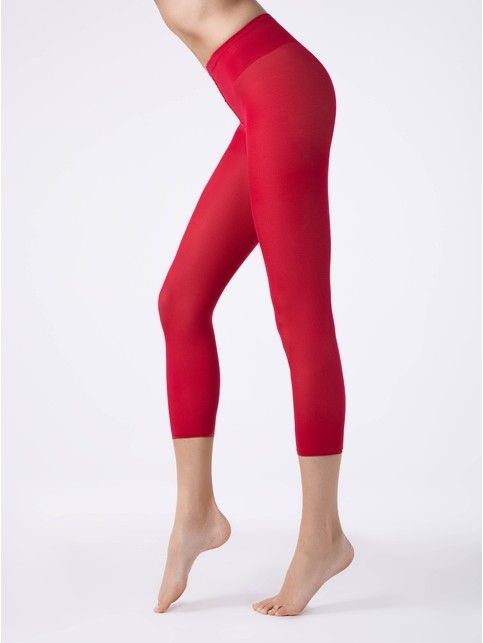 Elastic cropped leggings COLORS LEGGINGS