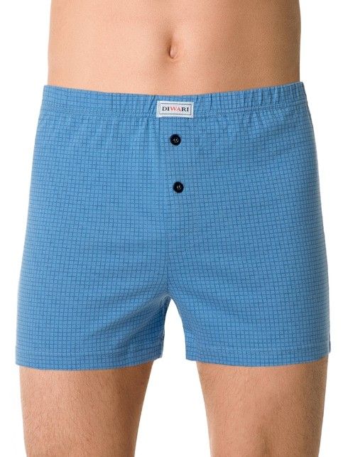 Cotton men's underpants BASIC BOXER 001 (packed on mini-hanger)