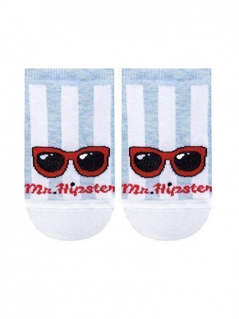 Ultra-short socks with bright patterns ACTIVE Lycra®