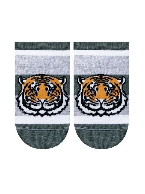 Ultra-short socks with bright patterns ACTIVE Lycra®