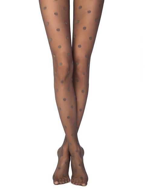 Polka dot tights PARADISE Lycra®