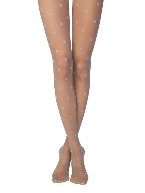 Polka dot tights PARADISE Lycra®