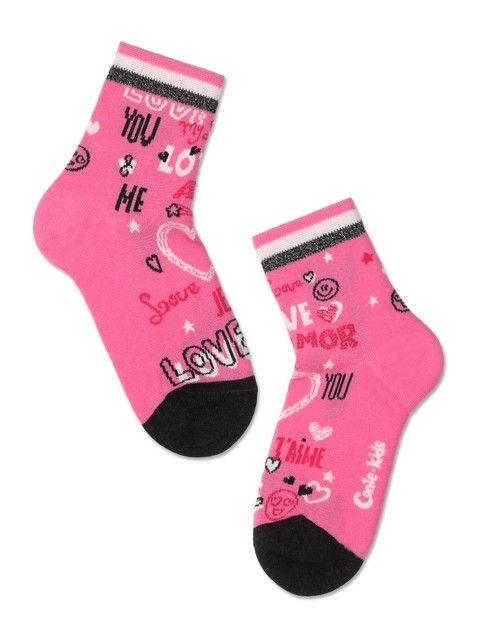 Cotton socks TIP-TOP with drawings