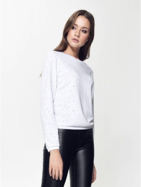 Ultra-comfortable textured sweatshirt LD 888