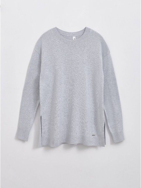Long jumper with side slits LDK 144