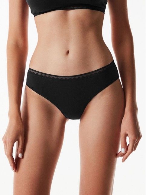 Bikini briefs made of premium cotton Classic Basic LB 1347