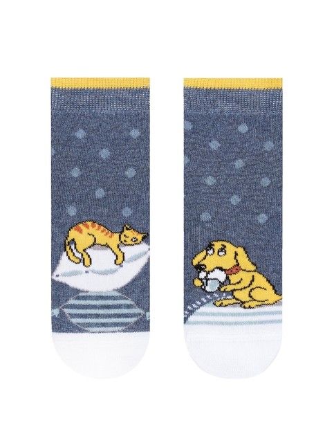 Cotton socks with funny drawings 