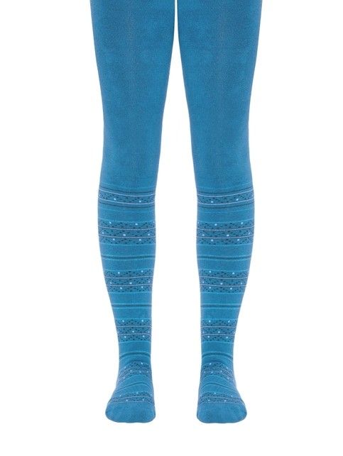 SOF-TIKI tights (terry inside) with drawings