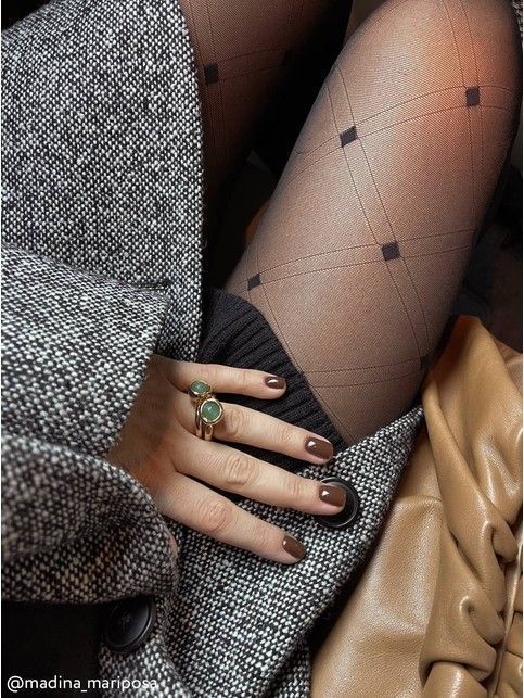 SHAPE tights with geometric rhombus pattern