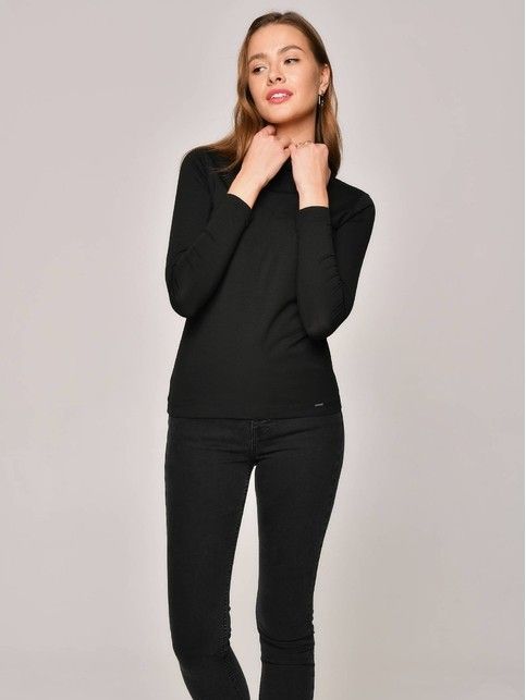 Basic turtleneck in premium quality modal LD 1145