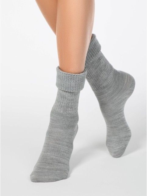 Warm socks with a lapel COMFORT