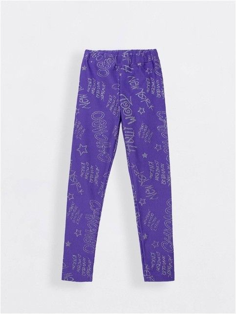 Leggings GRAFFITY with shining lettering