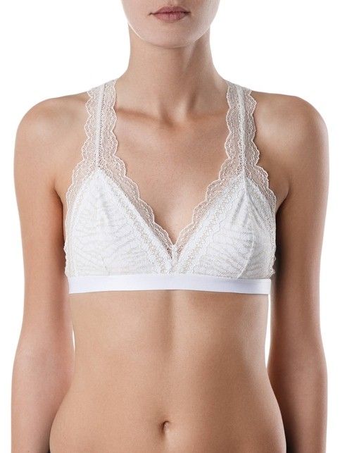 Lace bustier with lurex MONIKA LBE 819