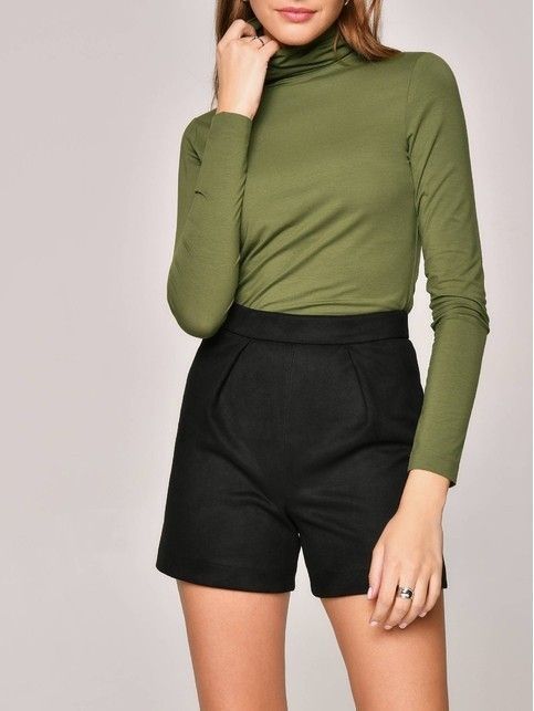 Basic turtleneck in premium quality modal LD 1145
