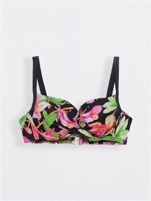 Floral balconette push-up TROPICAL GARDEN