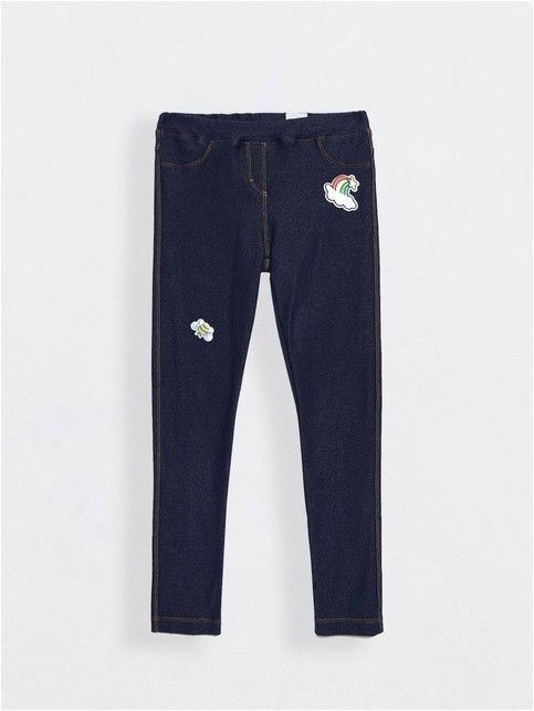 JEGGINGS HONEY with applique