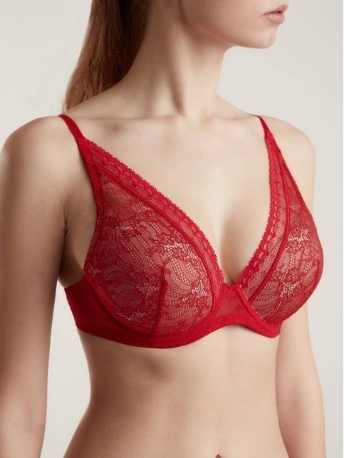 Tandem lace push-up bra TB1112