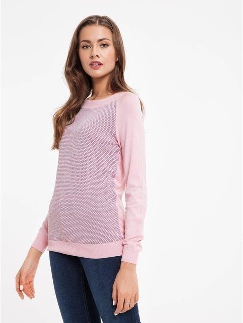 Extra soft textured jumper with a metallic sheen 036