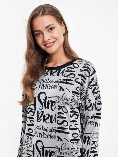 Ultra-fashionable tunic made of viscose yarn 