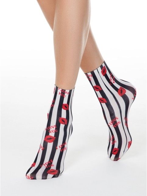 Socks with print FANTASY 70