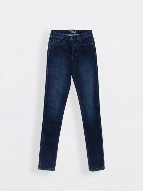Skinny high-rise modeling jeans CON-273