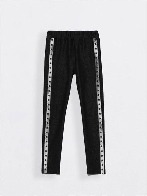 Trendy jeggings with MINI HOLLYWOOD-1 stripes