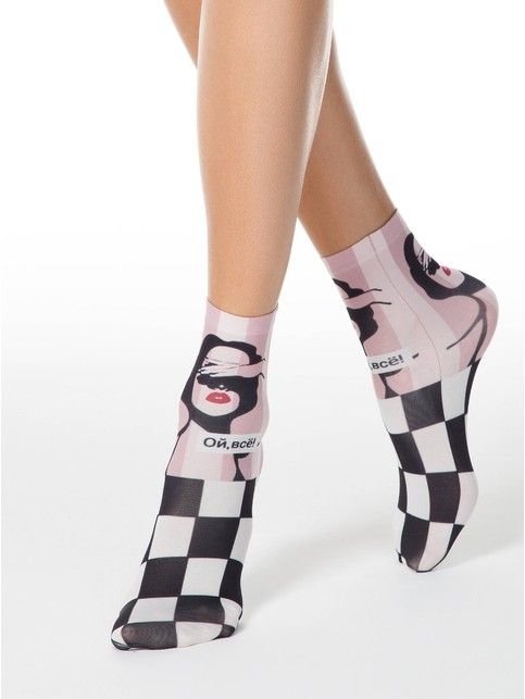 Socks with print FANTASY 70