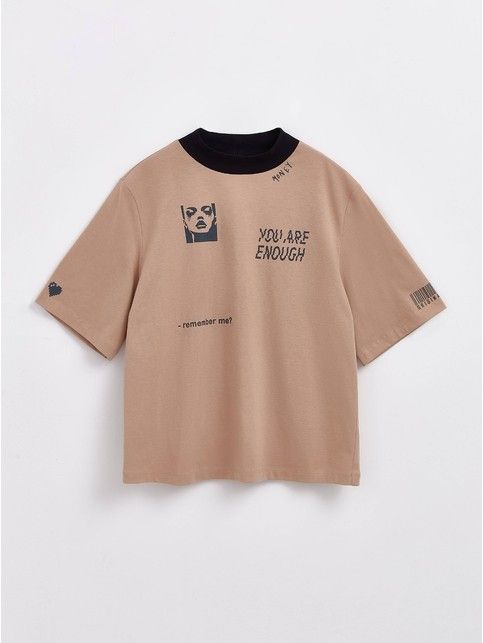 Cotton T-shirt with tattoo designs LD 1406