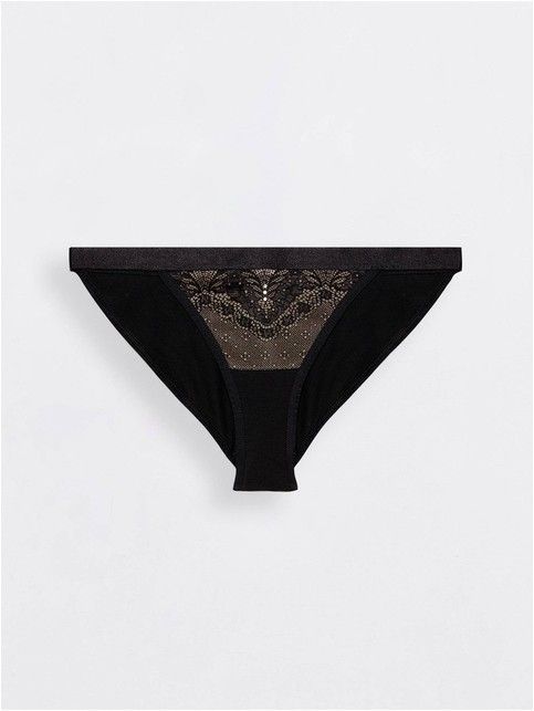Tanga briefs with Swarovski® crystals LTA 1085