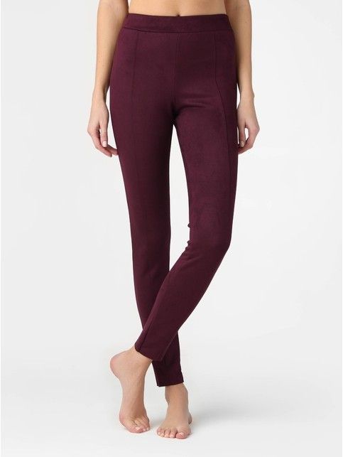 High-rise faux suede leggings DESIRE LUX