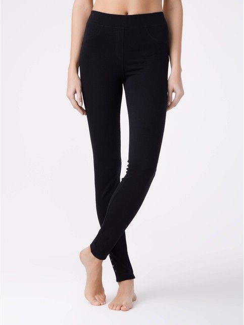 Jeggings with metal decor VEGAS