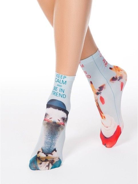 Socks with drawings FANTASY 70