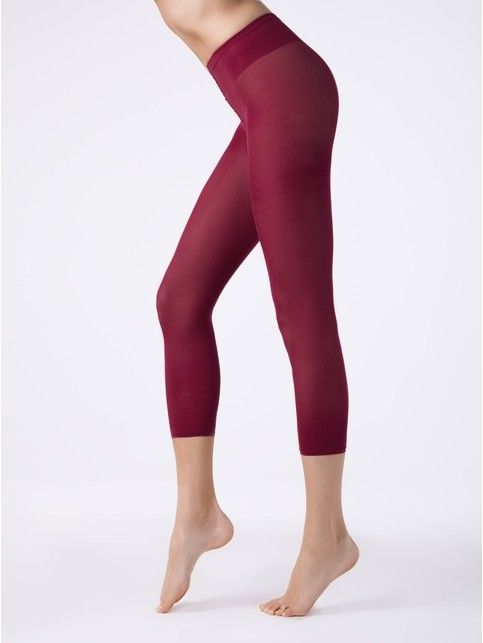 Elastic cropped leggings COLORS LEGGINGS