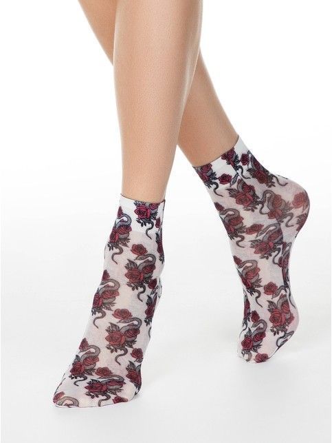 Socks with print FANTASY 40