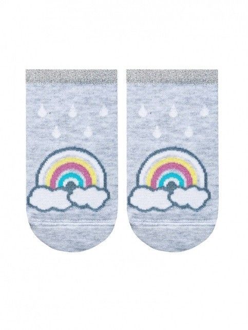 Ultra-short socks with bright patterns ACTIVE Lycra®