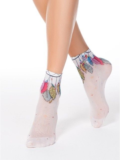 Socks with print FANTASY 40