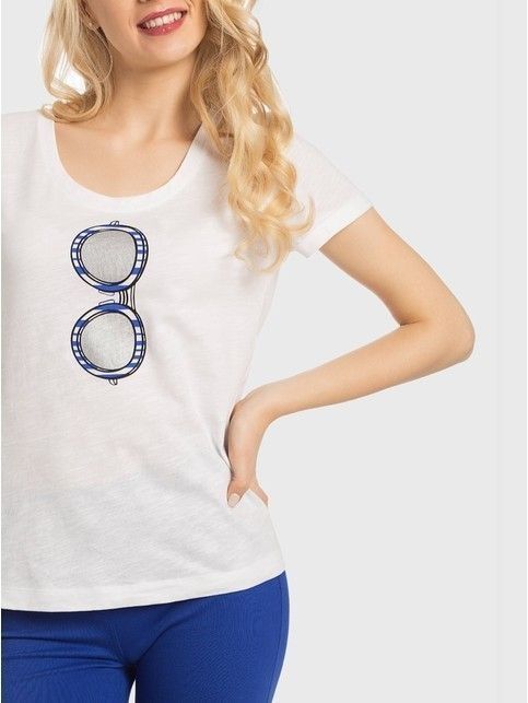 Cotton t-shirt with 
