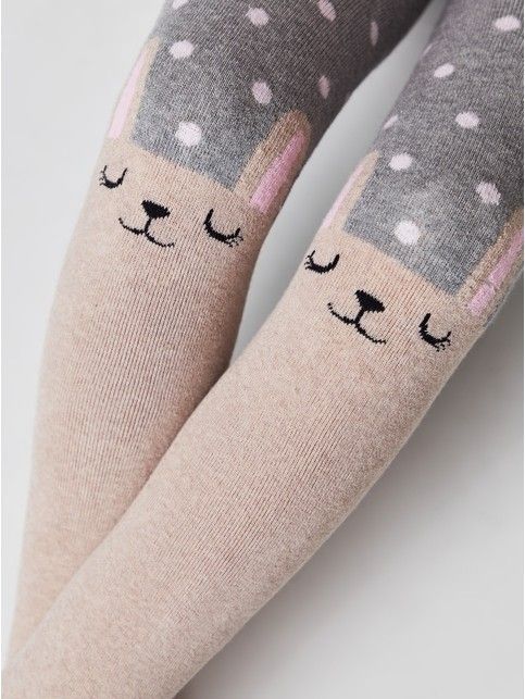 SOF-TIKI tights (terry inside) with drawings