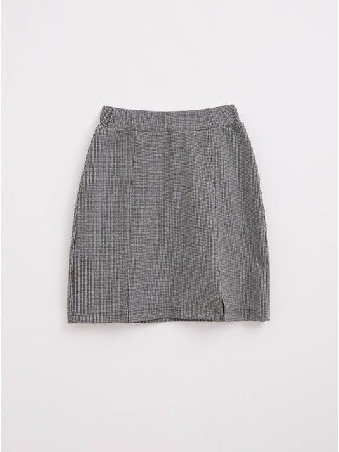 Houndstooth mini skirt LU 1420