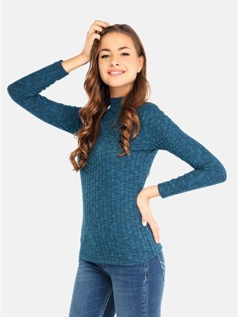 Textured turtleneck LD 677