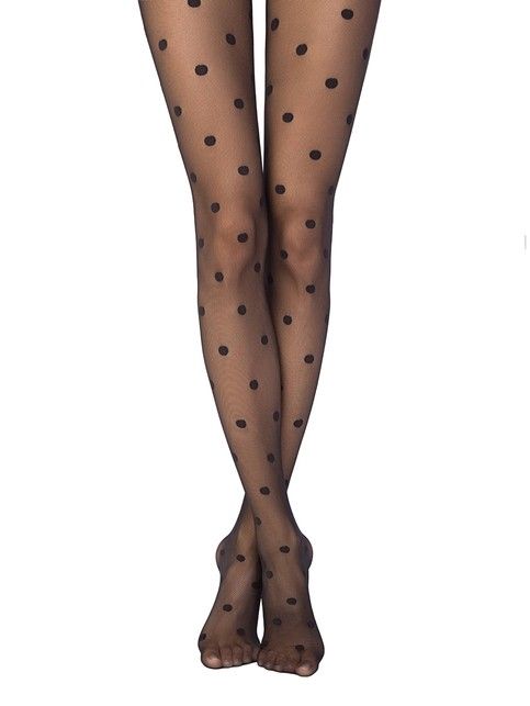 Polka dot tights PARADISE Lycra®