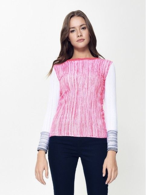 Trendy jumper with a tight silhouette LDK050