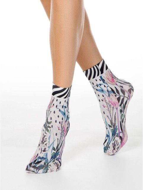Socks with print FANTASY 70