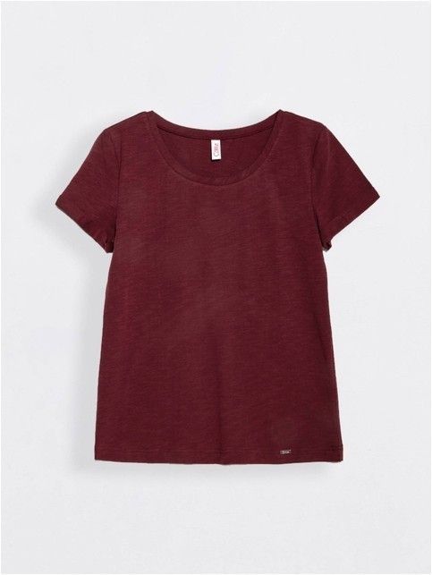 Cotton t-shirt with turn-down cuffs LD 926