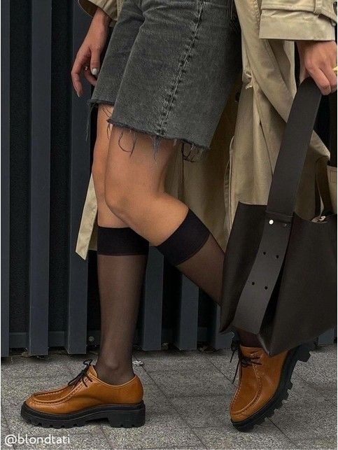 Tight elastic knee socks TENSION SOFT 40 (1 pair per pack)
