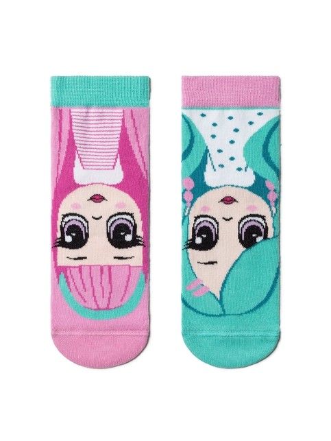 Cotton socks with funny drawings 