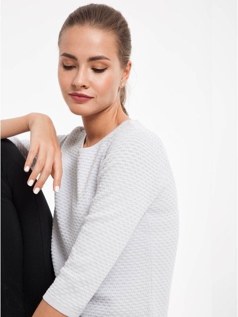 Textured jumper LDK 006