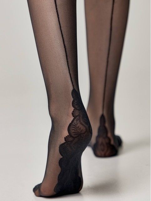 Tights with an imitation seam at the back STELLA Lycra®