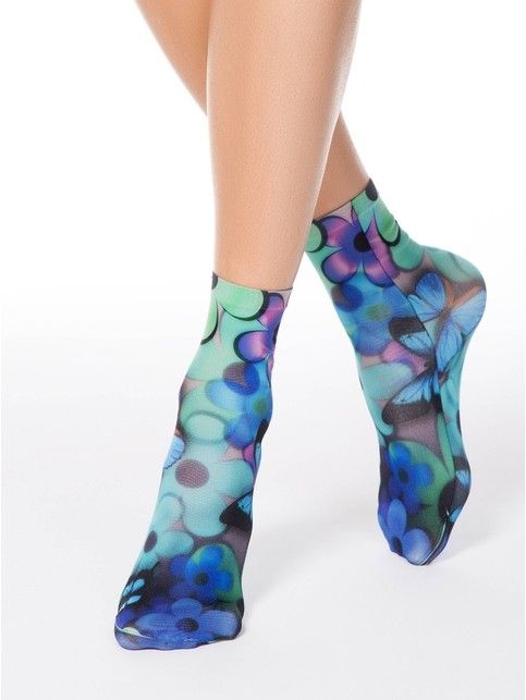 Socks with drawings FANTASY 70