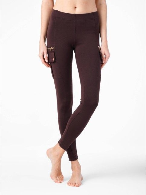 Leggings with patch pockets INFANTA